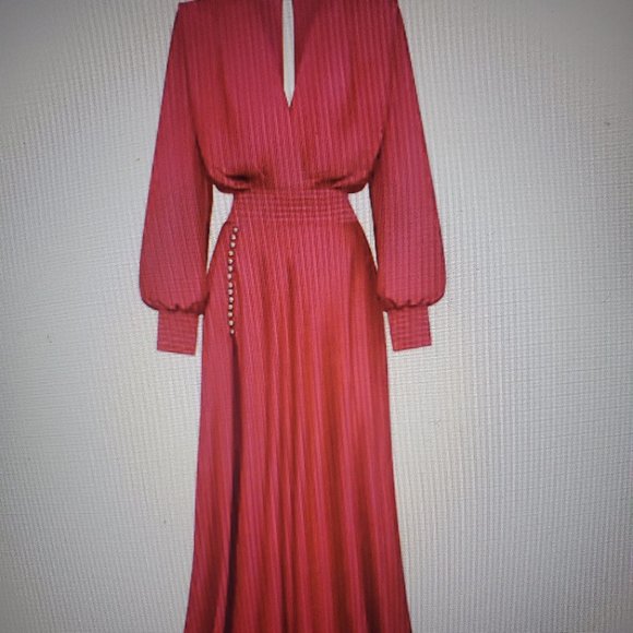 Zhivago Dresses Zhivago Chrystallia Satin Longsleeve Gown Poshmark